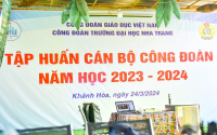 TẬP HUẤN CÁN BỘ CÔNG ĐOÀN NĂM HỌC 2023-2024