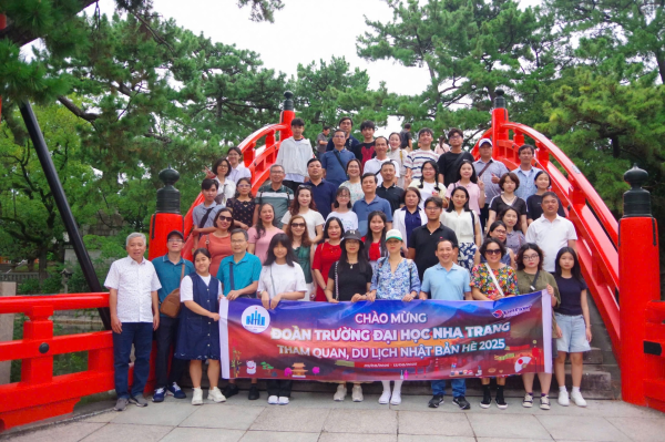 HÀNH TRÌNH KHÁM PHÁ NHẬT BẢN - NHỮNG KHOẢNH KHẮC ĐÁNG NHỚ CỦA ĐOÀN CÁN BỘ TRƯỜNG ĐẠI HỌC NHA TRANG 