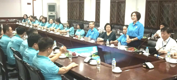TRAO ĐỔI KINH NGHIỆM HOẠT ĐỘNG CÔNG ĐOÀN VỚI TRƯỜNG ĐẠI HỌC QUY NHƠN