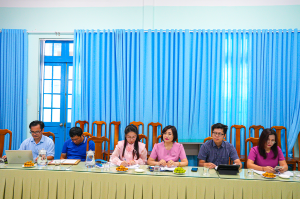 Chào mừng Đoàn kiểm tra Công đoàn Giáo dục Việt Nam