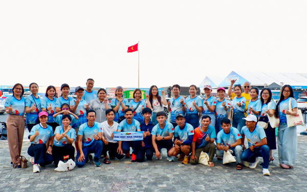 NTU RUNNERS chinh phục Giải Marathon Tiền Phong 2026 tại Nha Trang