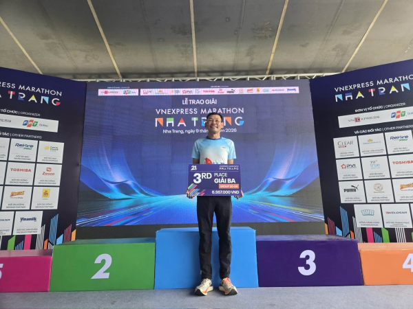 NTU RUNNERS CLUB tham gia VnExpress Marathon Nha Trang 2026