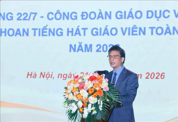 Công đoàn Trường Đại học Nha Trang được trao giải Ba tại Liên hoan Tiếng hát giáo viên toàn quốc lần thứ VI năm 2026.