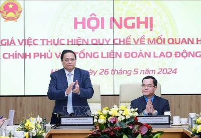 Thủ tướng Phạm Minh Chính: Quan hệ công tác giữa Chính phủ và Tổng Liên đoàn Lao động thiết thực, khăng khít, hiệu quả