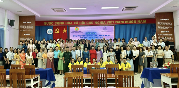 Tổ chức diễn đàn “Phụ nữ với nghiên cứu khoa học và đổi mới sáng tạo”