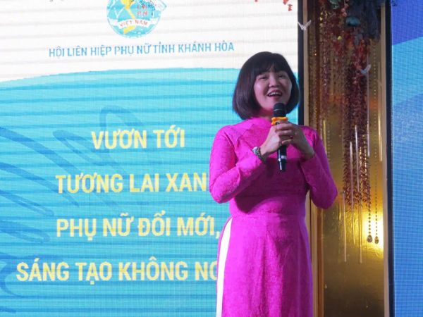 Trường Đại học Nha Trang tham gia Diễn đàn “Ứng dụng công nghệ số trong sản xuất, kinh doanh đồng hành phụ nữ khởi nghiệp sáng tạo và chuyển đổi xanh” do Hội Liên hiệp Phụ nữ tỉnh Khánh Hòa tổ chức 