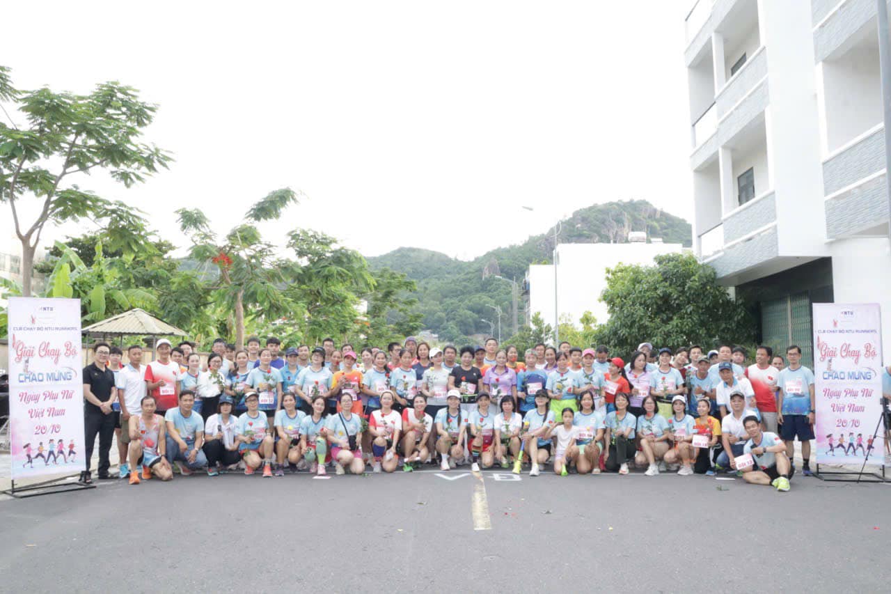 NTU RUNNERS CLUB TỔ CHỨC HỘI THI CHẠY BỘ CHÀO MỪNG NGÀY PHỤ NỮ VIỆT NAM 20/10