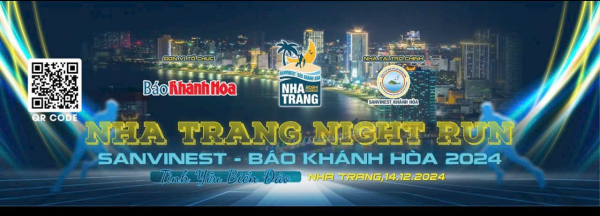 Giải Nha Trang Night Run Sanvinest - Báo Khánh Hòa 2024: Tạo cơ hội gắn kết cộng đồng