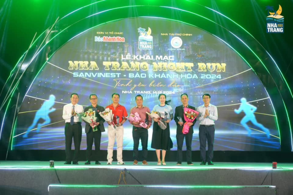 Giải Nha Trang Night Run Sanvinest - Báo Khánh Hòa 2024: Tạo cơ hội gắn kết cộng đồng