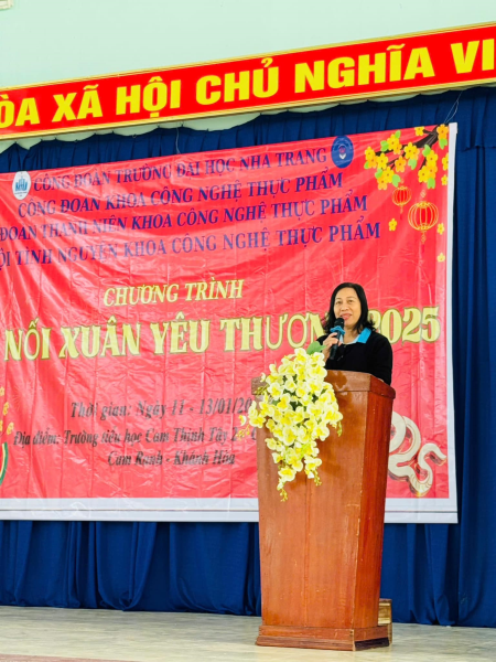 CÔNG ĐOÀN KHOA CÔNG NGHỆ THỰC PHẨM: KẾT NỐI XUÂN YÊU THƯƠNG NĂM 2025