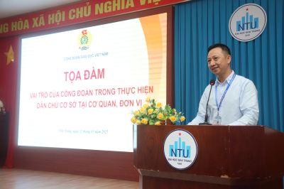Tọa đàm “Vai trò của công đoàn trong thực hiện dân chủ cơ sở” tại Trường Đại học Nha Trang